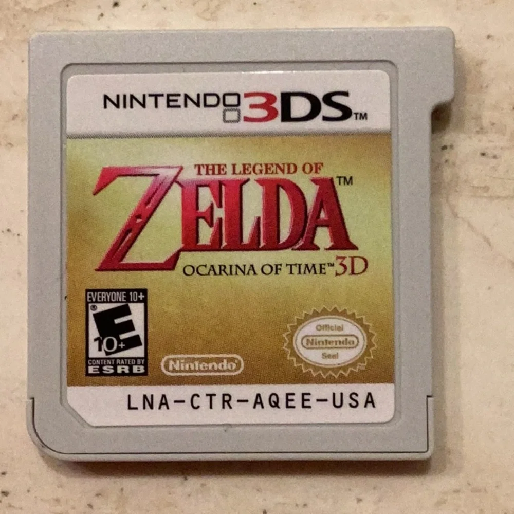 The Legend Of Zelda Ocarina Of Time 3D Nintendo 3DS Game